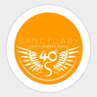 40 degrees South - Winged Sanctuary Sticker